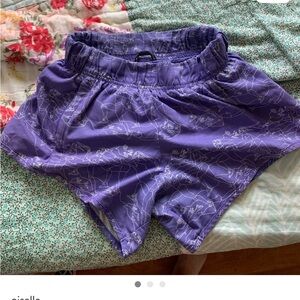 ISO!!! Oiselle Purple Runner Shorts